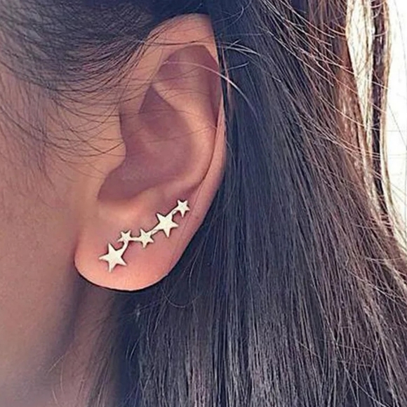 Jewelry - ☆Lindsay☆ Star Crawler Earrings